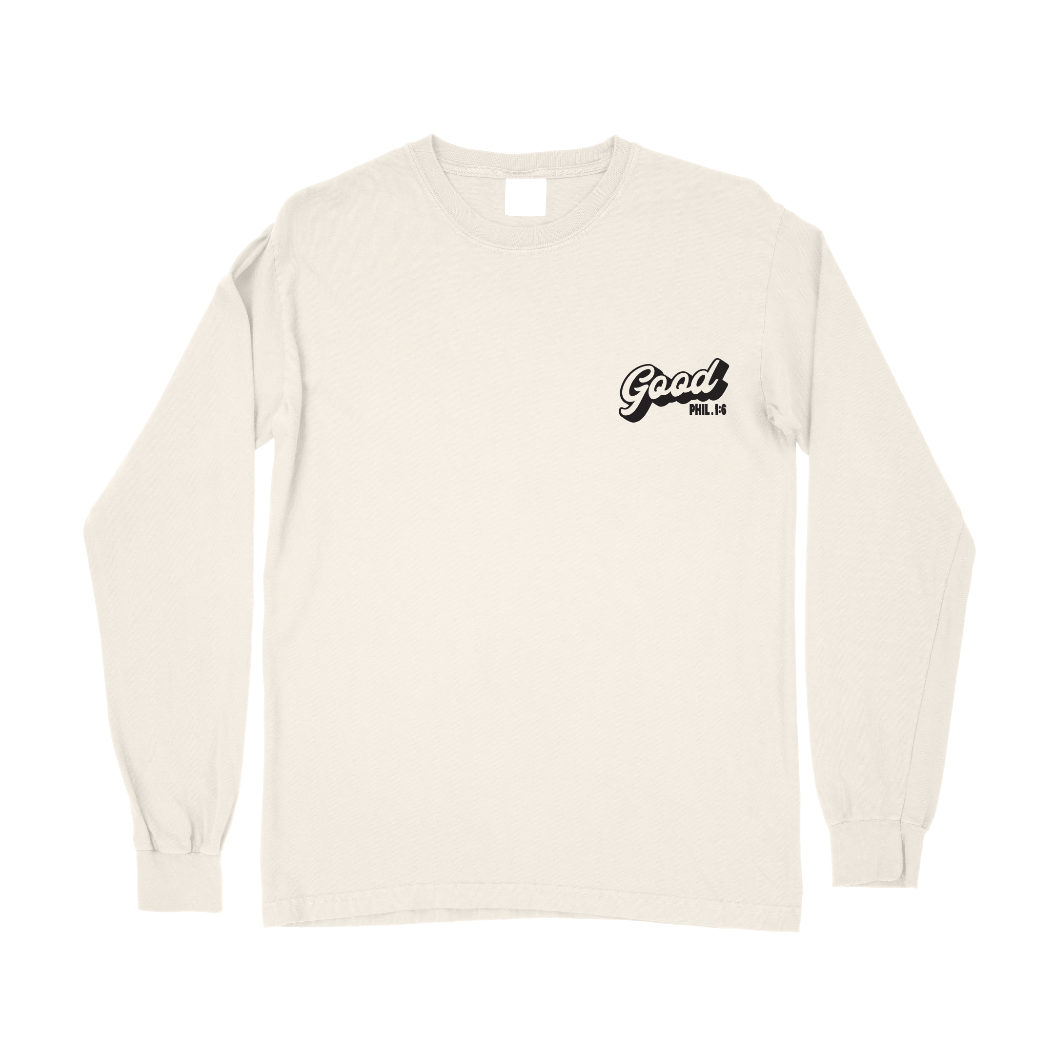GOOD Work In You Long Sleeve Tee - Ivory