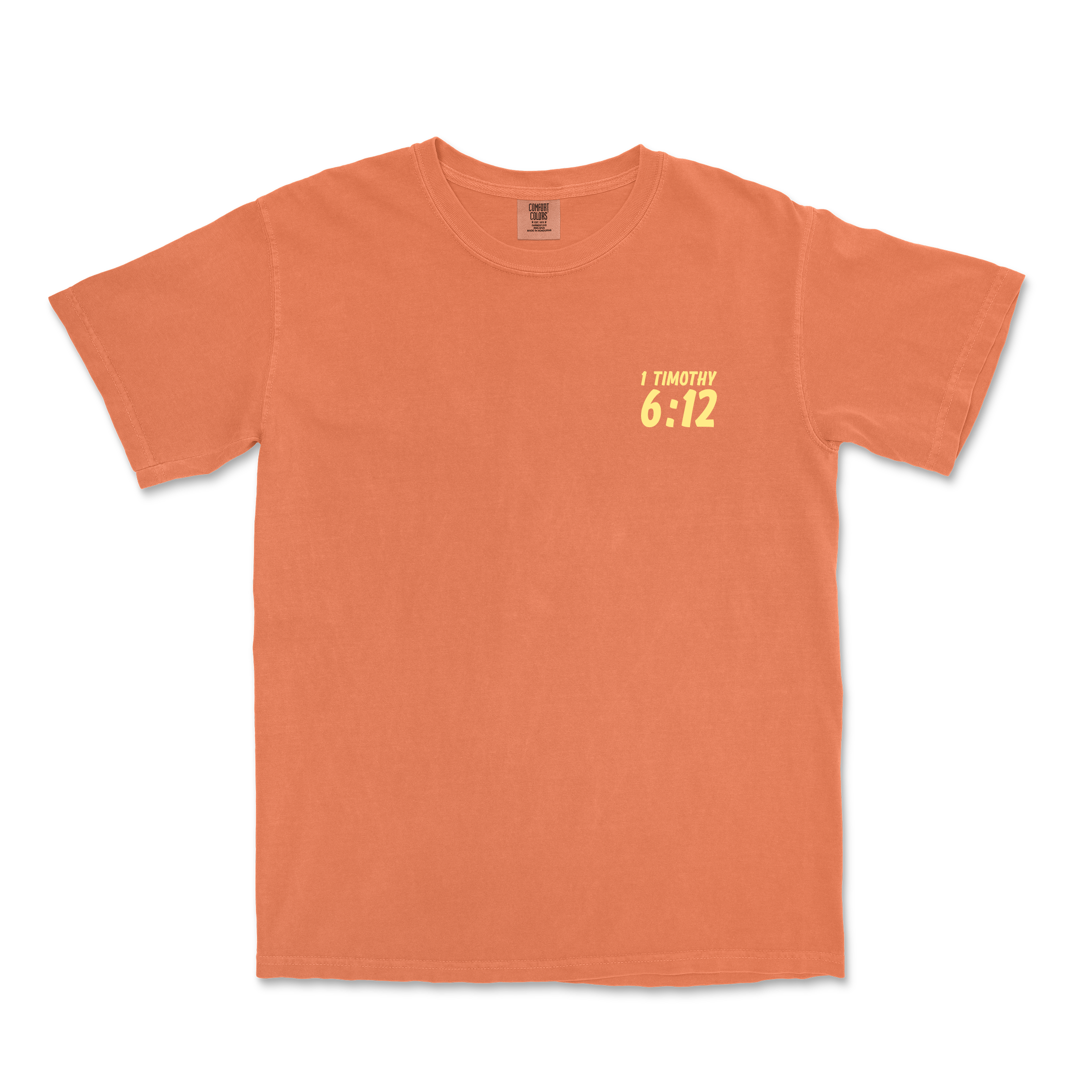 Fight the GOOD Fight of Faith Tee - Burnt Orange