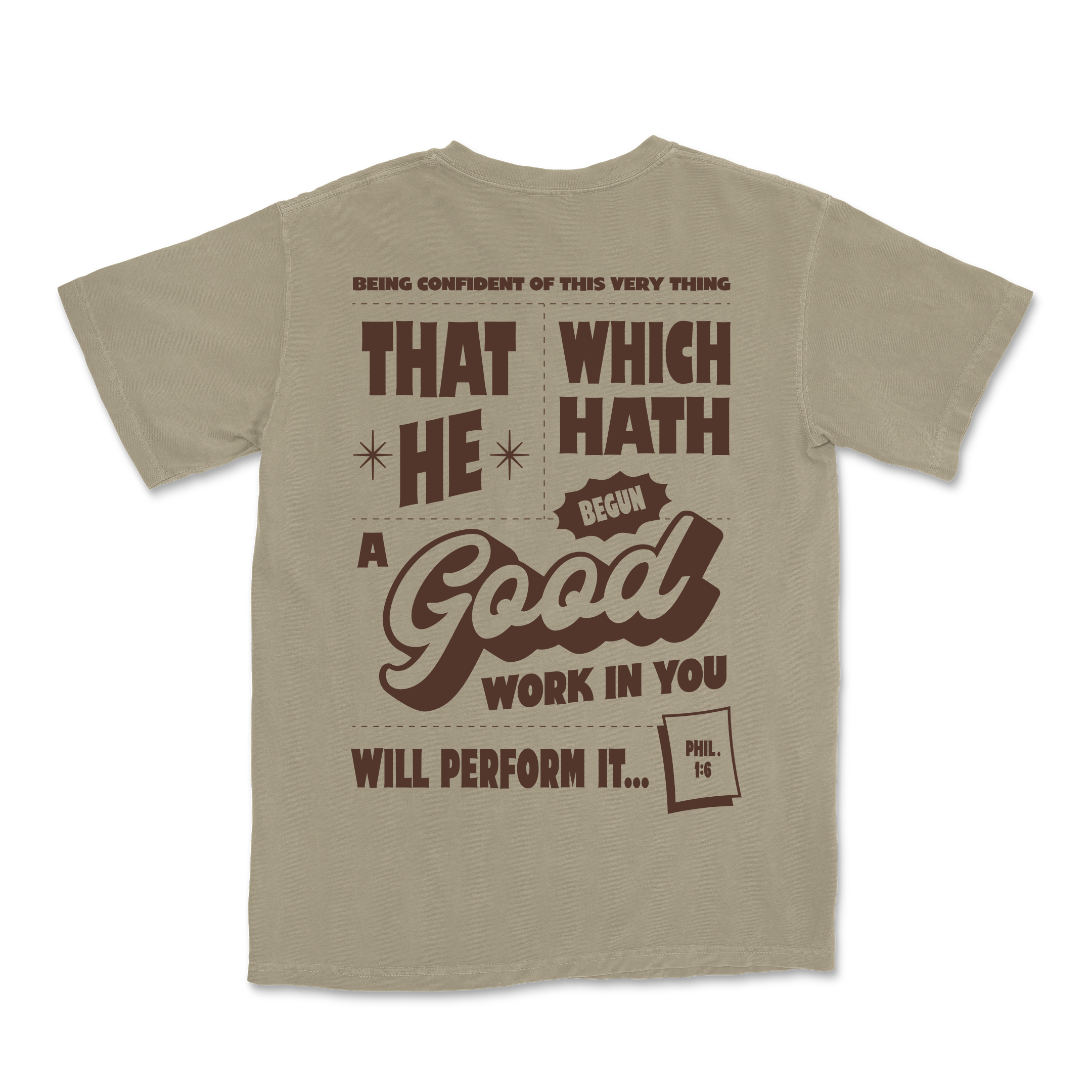 GOOD Work in You Tee - Khaki