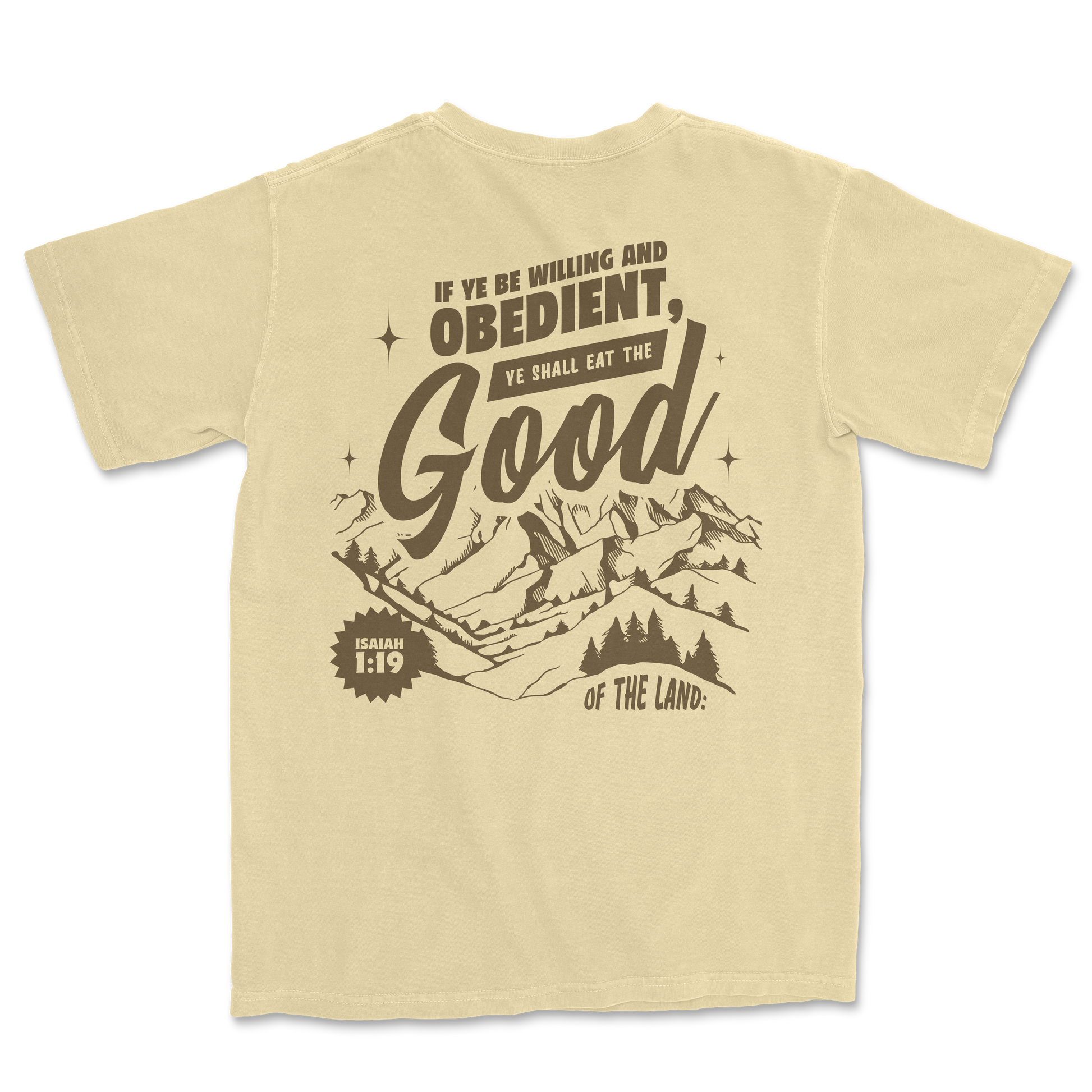 GOOD of the Land Tee - Butter