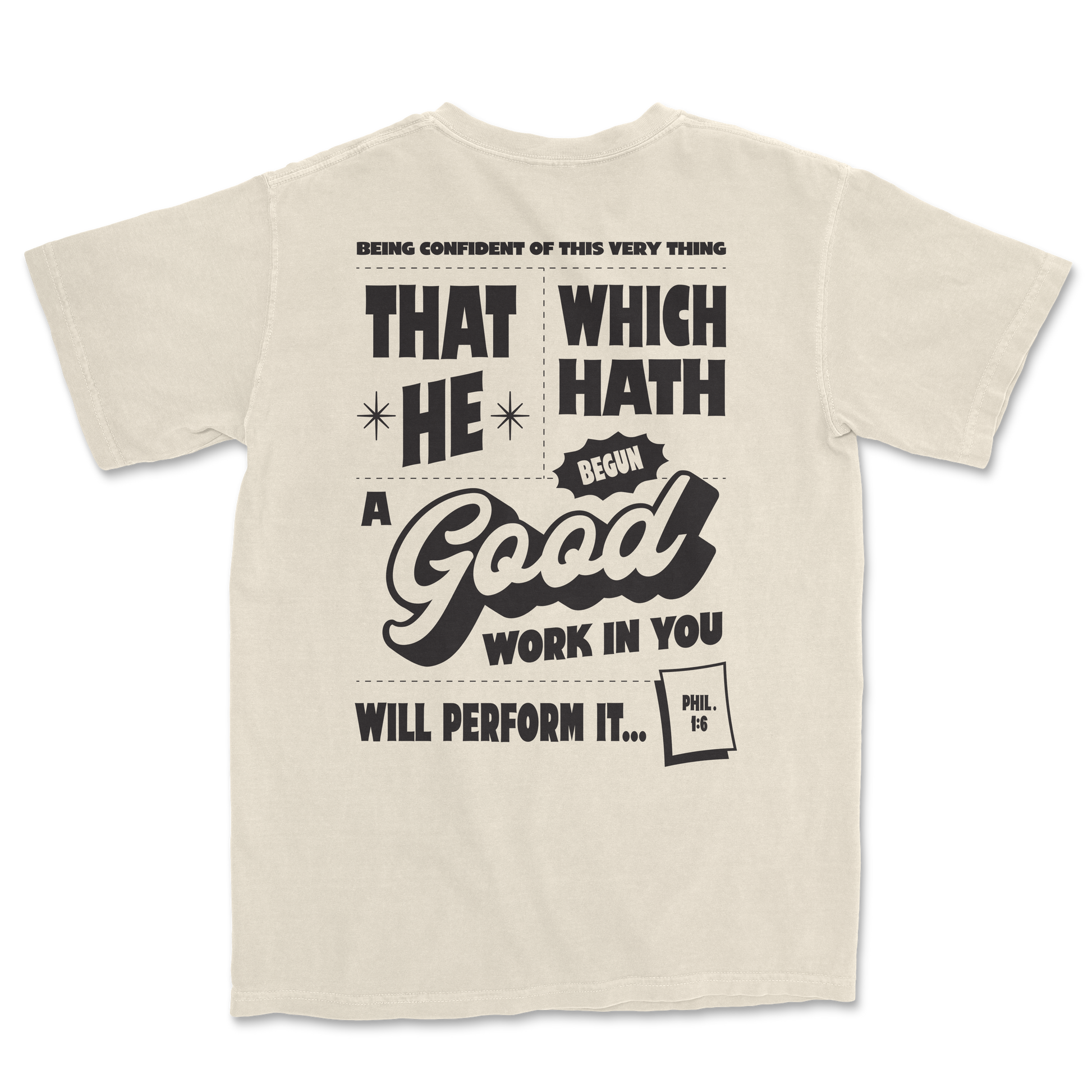 GOOD Work In You Tee - Ivory
