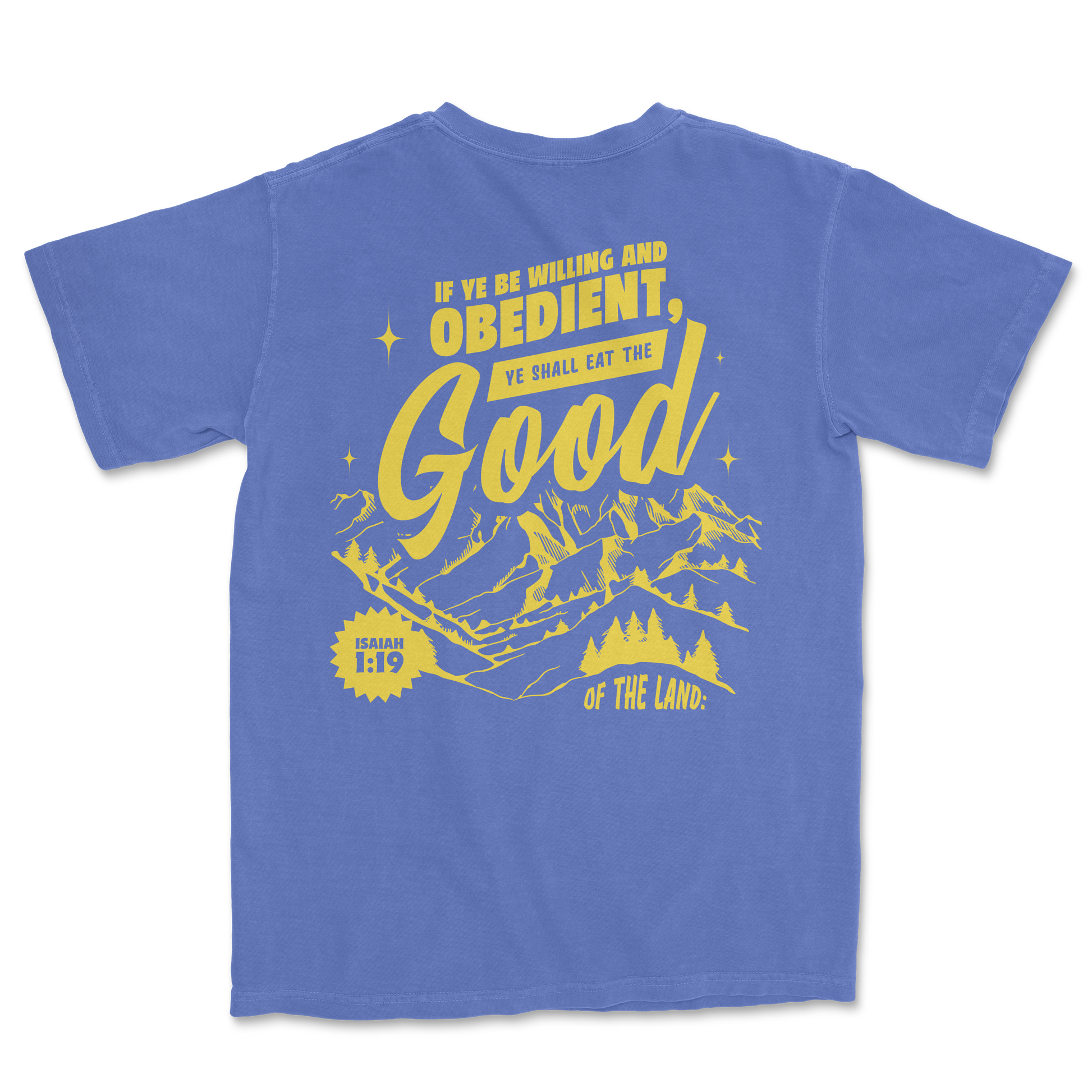 GOOD of the Land Tee - Periwinkle