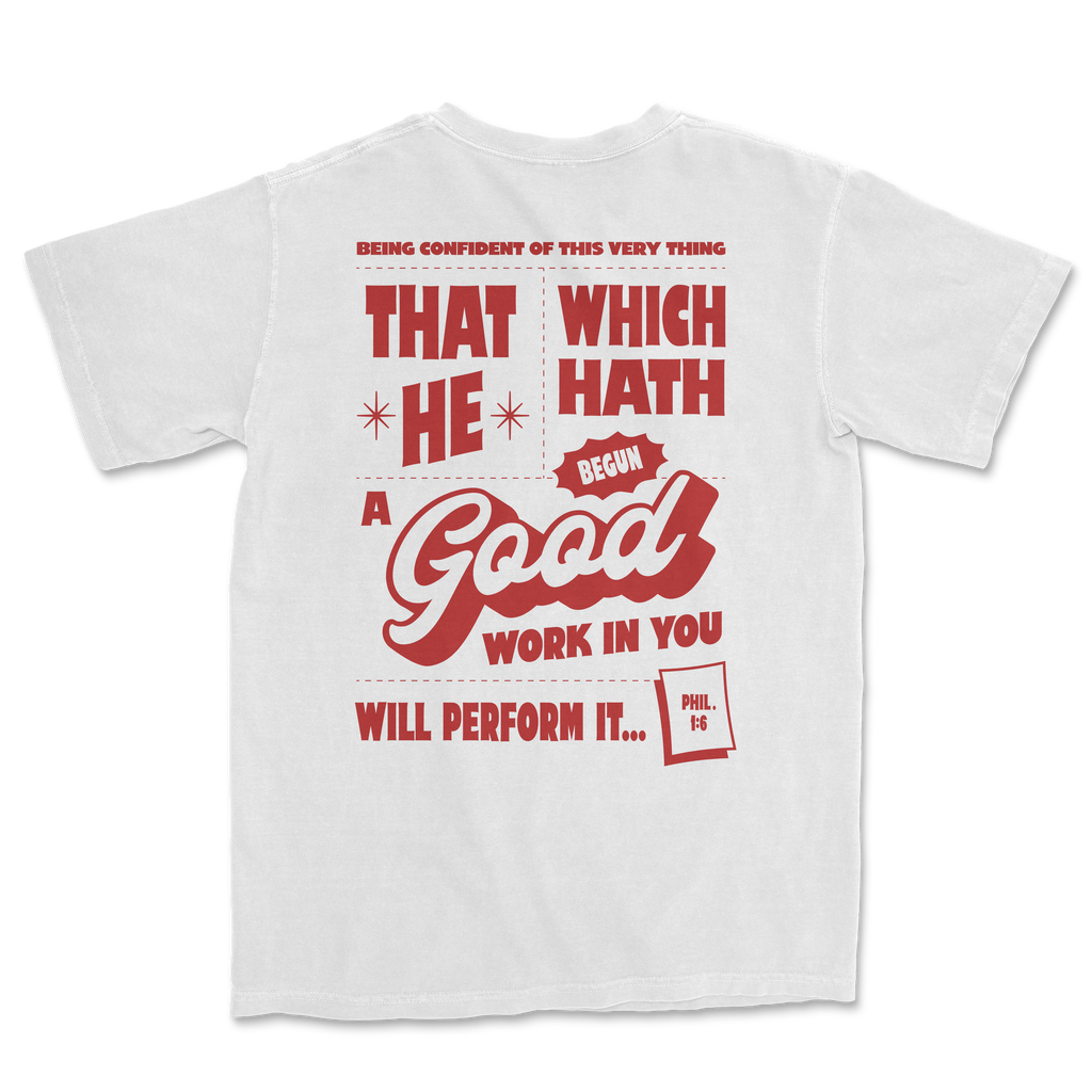 GOOD Work in You Tee - White