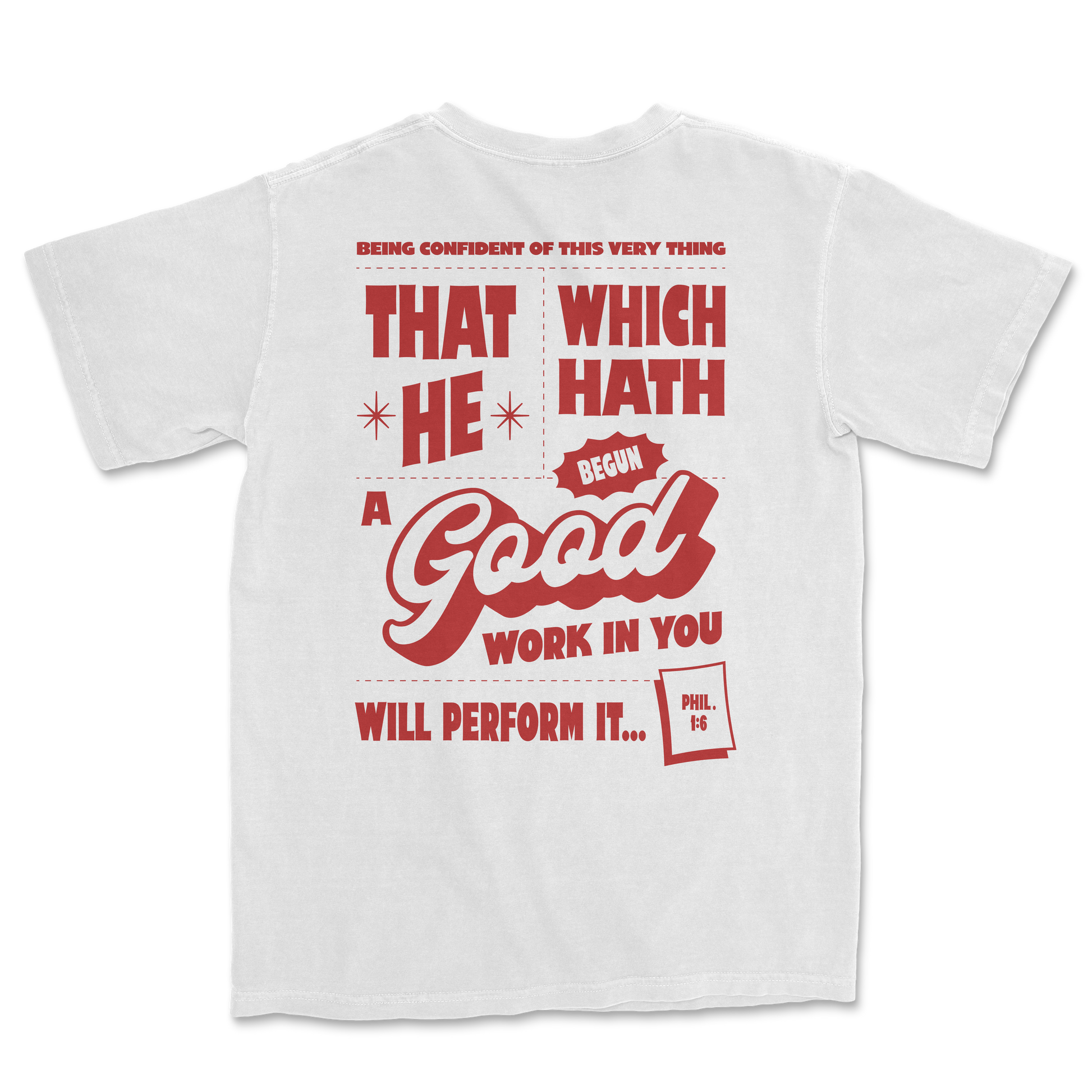 GOOD Work in You Tee - White