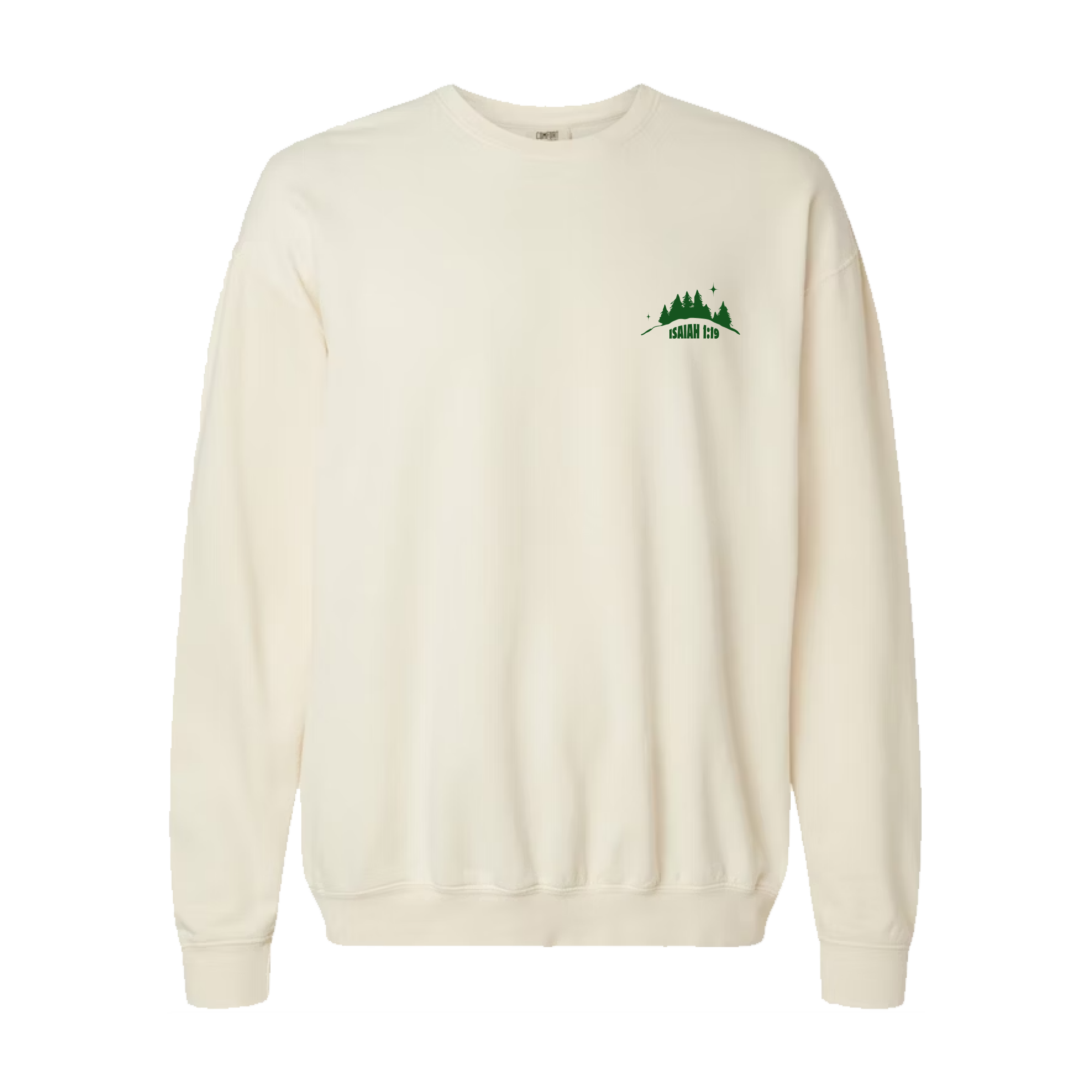 Eat the GOOD of the Land Lightweight Crewneck - Ivory