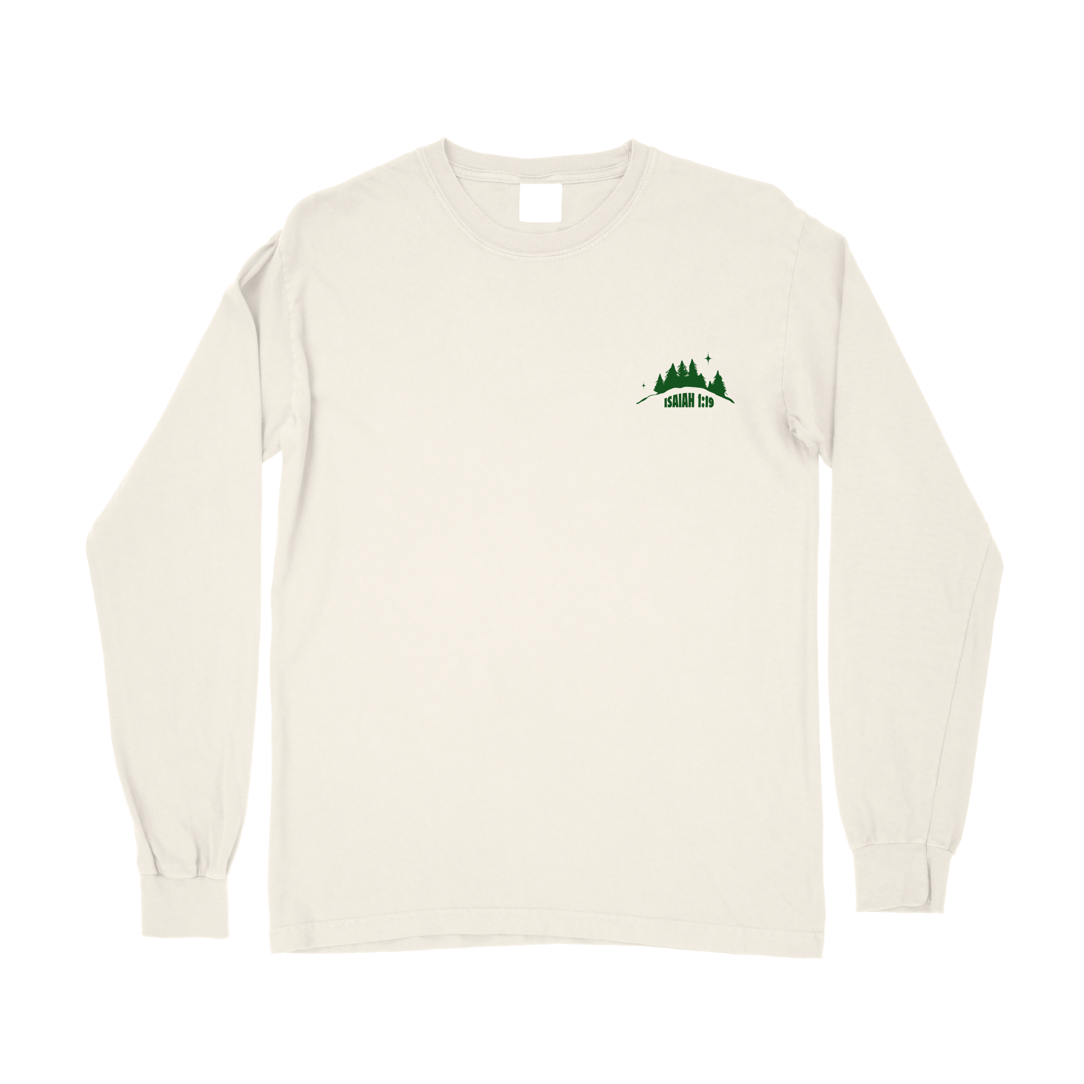 Eat the GOOD of the Land Long Sleeve Tee - Ivory