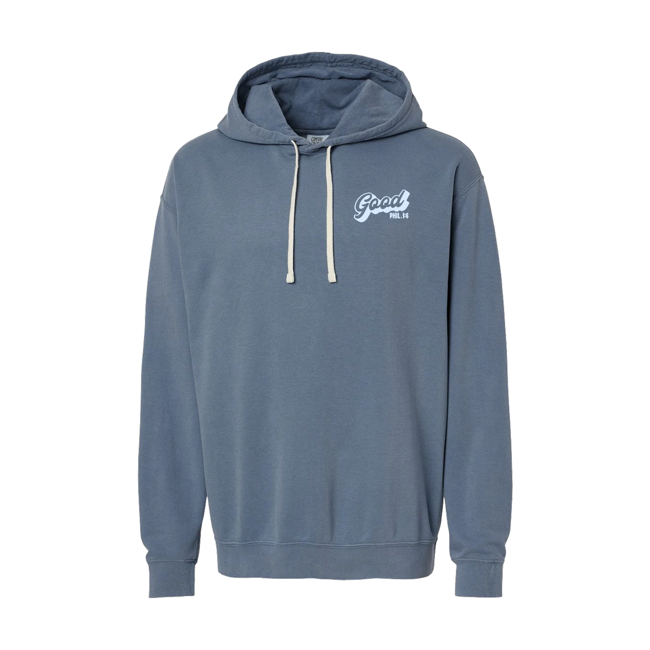 GOOD Work In You Lightweight Hoodie - Blue Jean