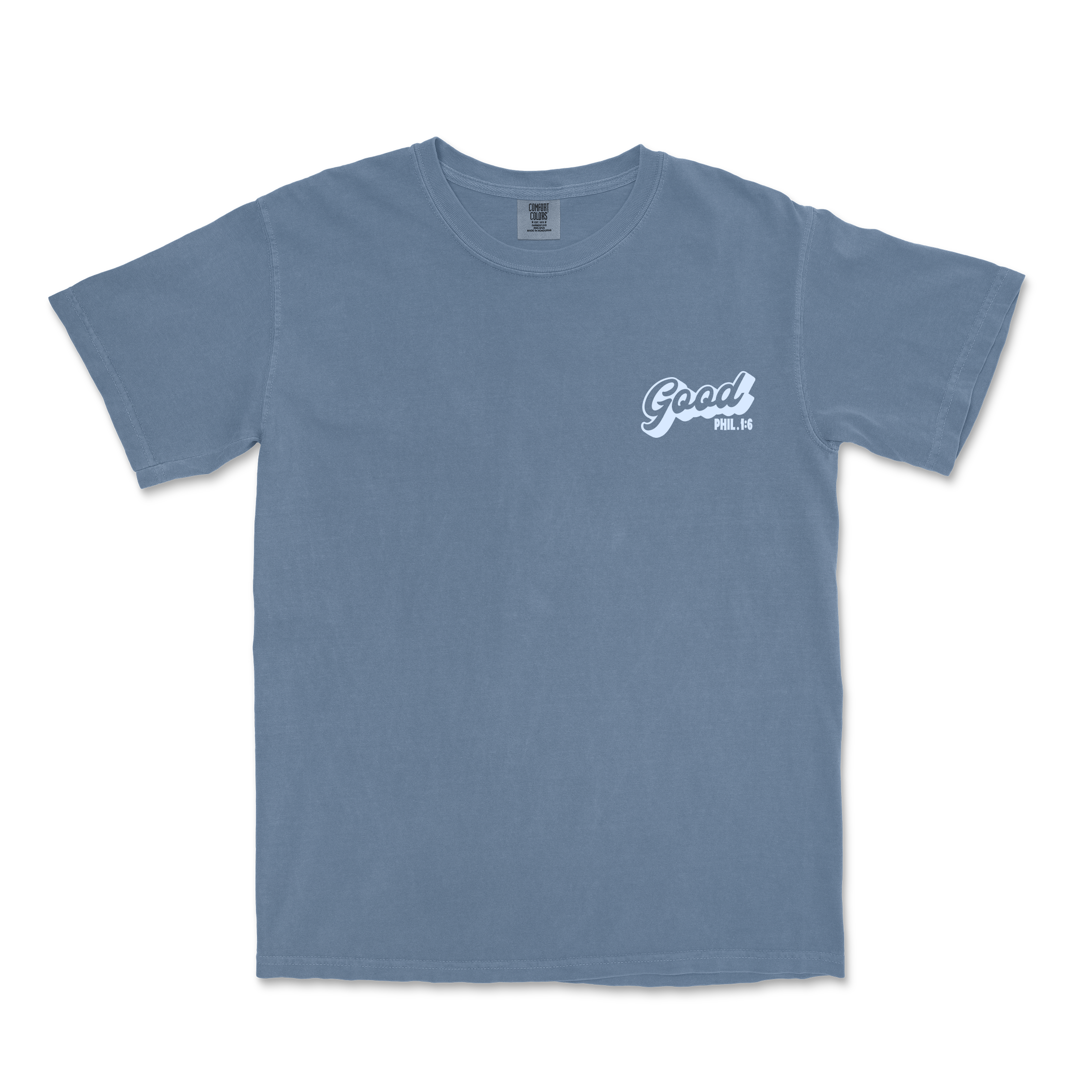 GOOD Work In You Tee - Blue Jean