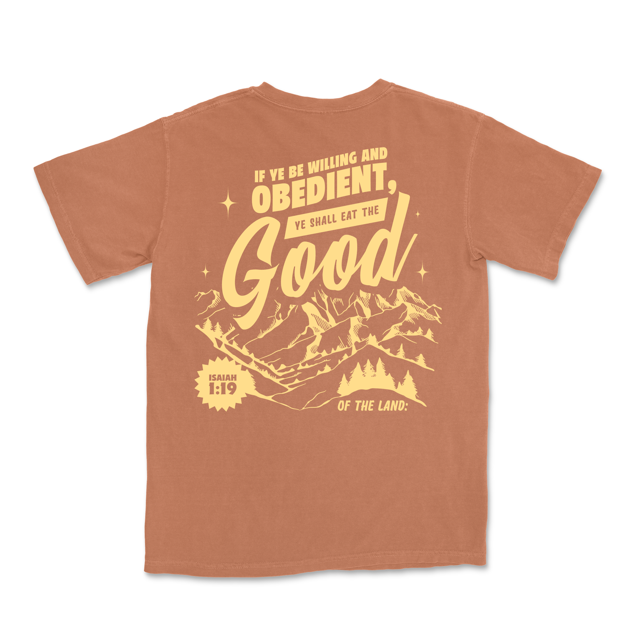 Eat the GOOD of the Land Tee - Yam