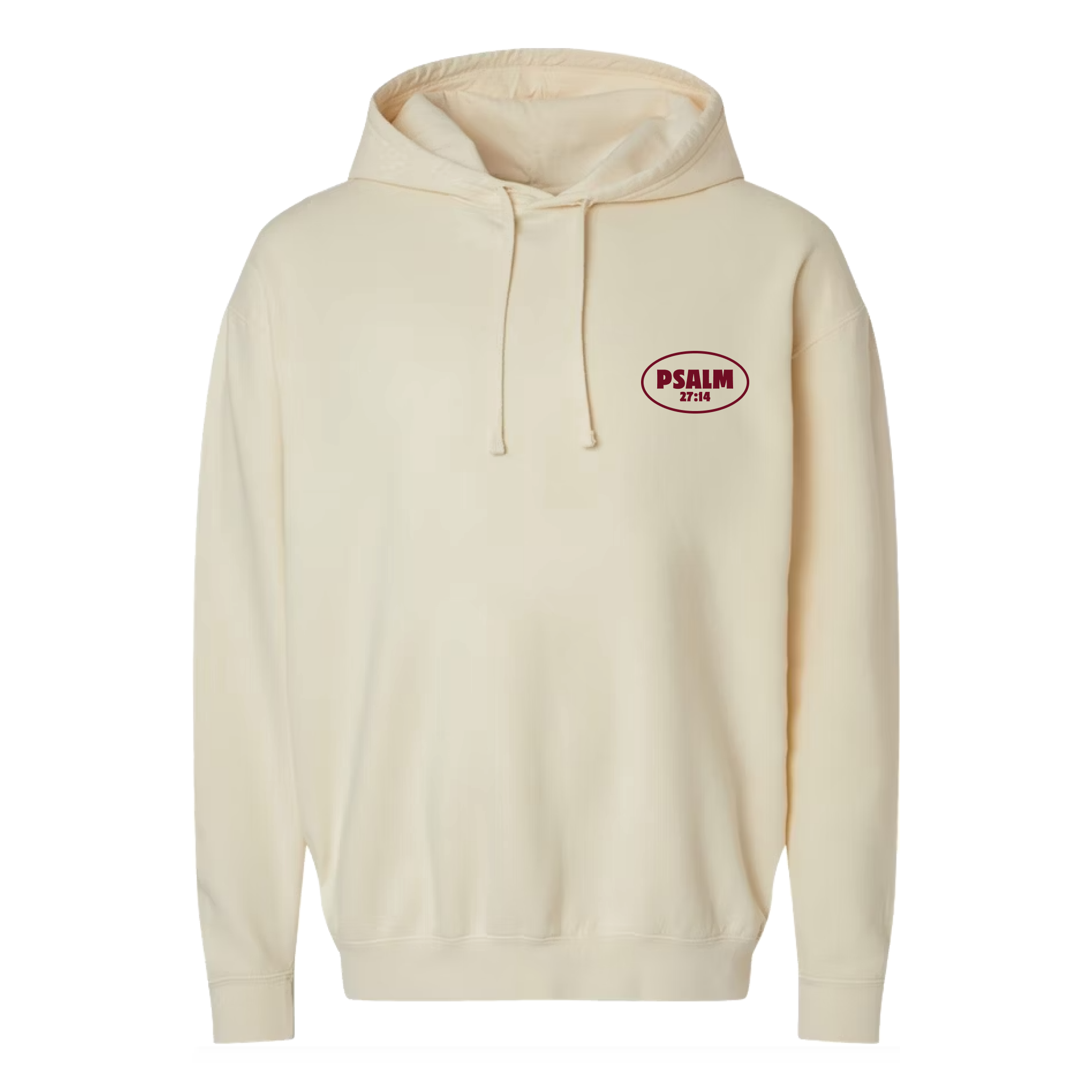 Be of GOOD Courage Lightweight Hoodie - Ivory
