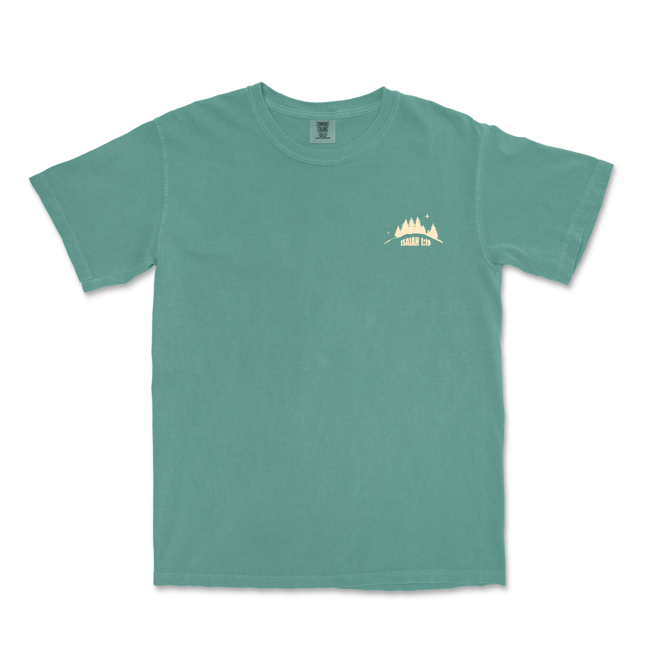 Eat the GOOD of the Land Tee - Light Green