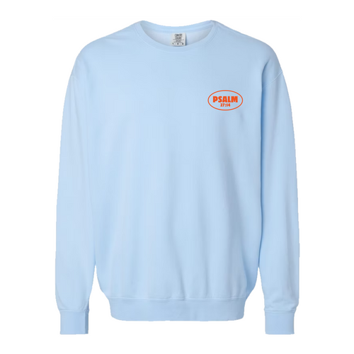 Be of GOOD Courage Crewneck - Hydrangea