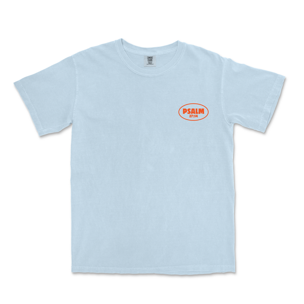 Be of GOOD Courage Tee - Hydrangea