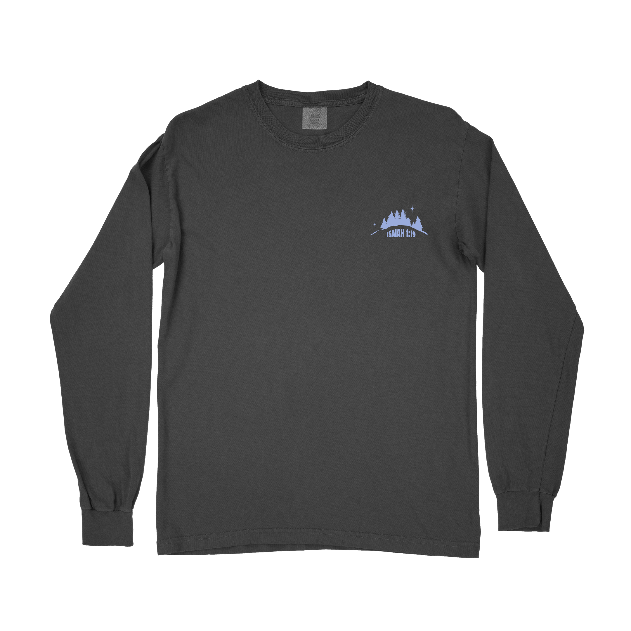 Eat the GOOD of the Land Long Sleeve Tee - Graphite