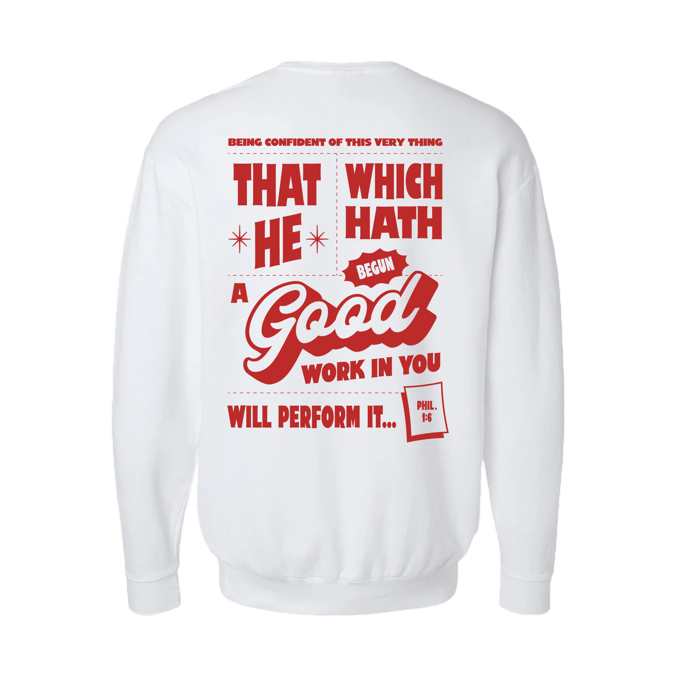 GOOD Work In You Lightweight Crewneck - White
