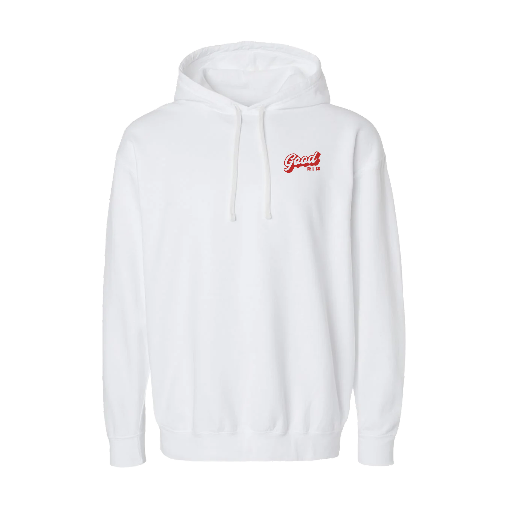 GOOD Work In You Lightweight Hoodie - White