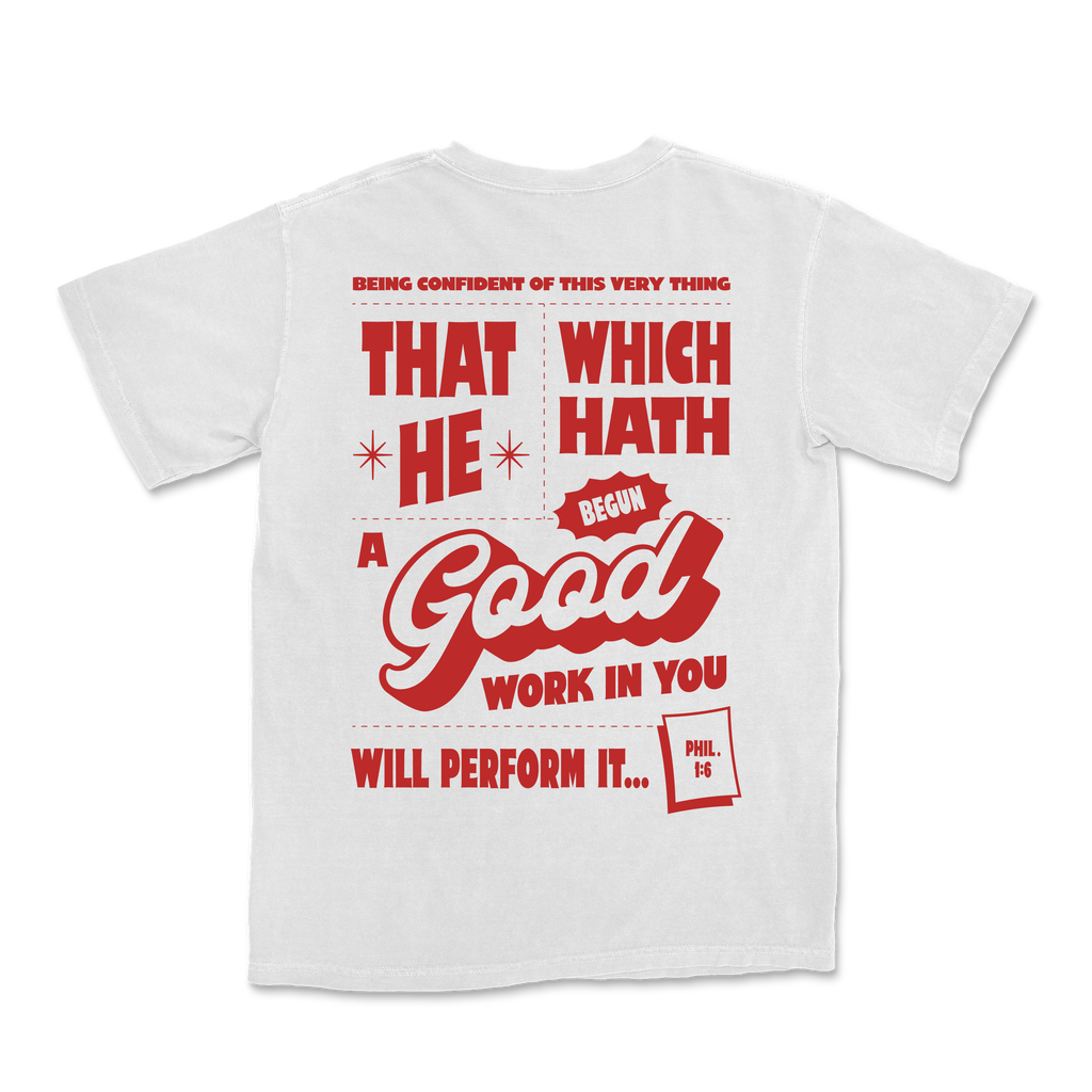 GOOD Work in You Tee - White
