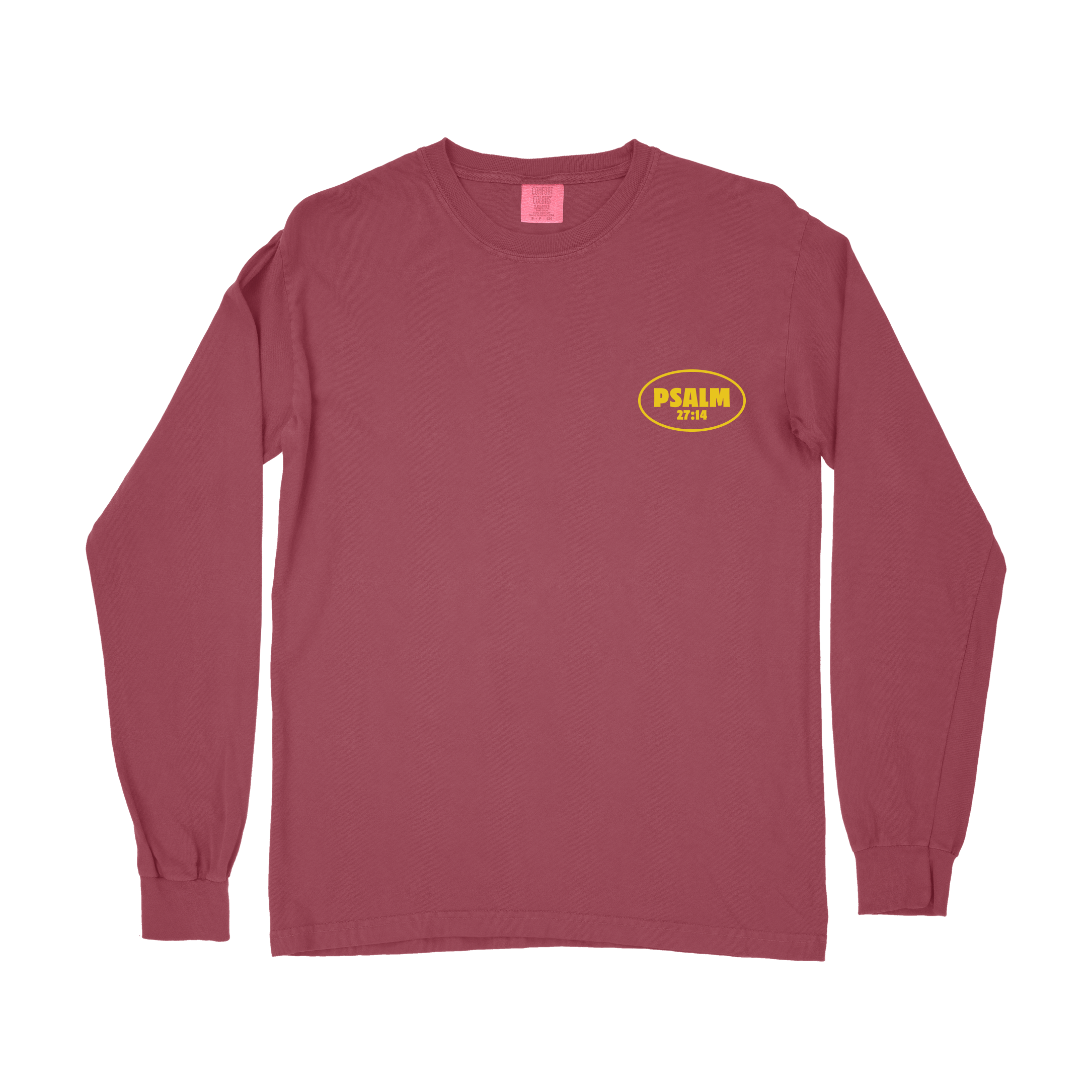 Be of GOOD Courage Long Sleeve Tee - Brick