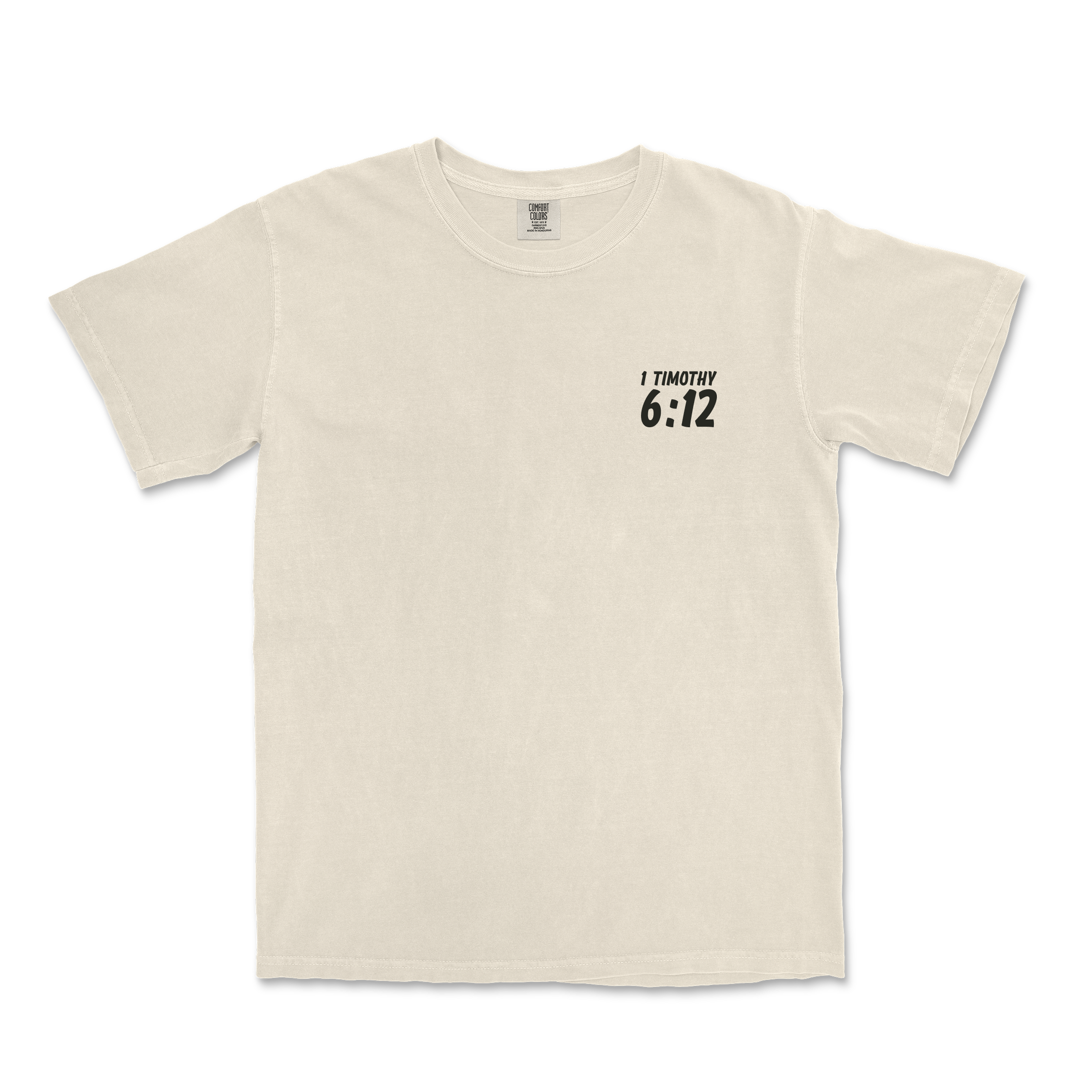 Fight the GOOD Fight of Faith Tee - Ivory
